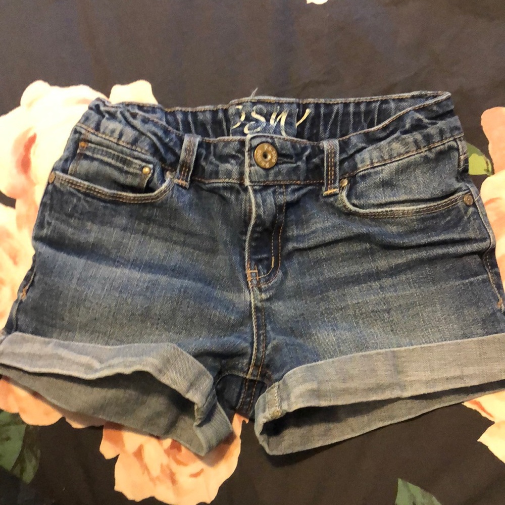 PSNY girls denim shorts - 10